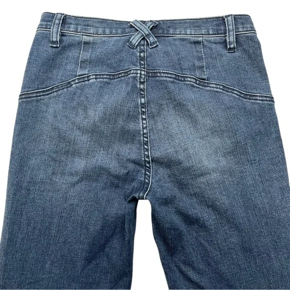 We The Free Eva Denim High Rise Lace Up Bootcut Womens Jeans Size 25 - Picture 9 of 10